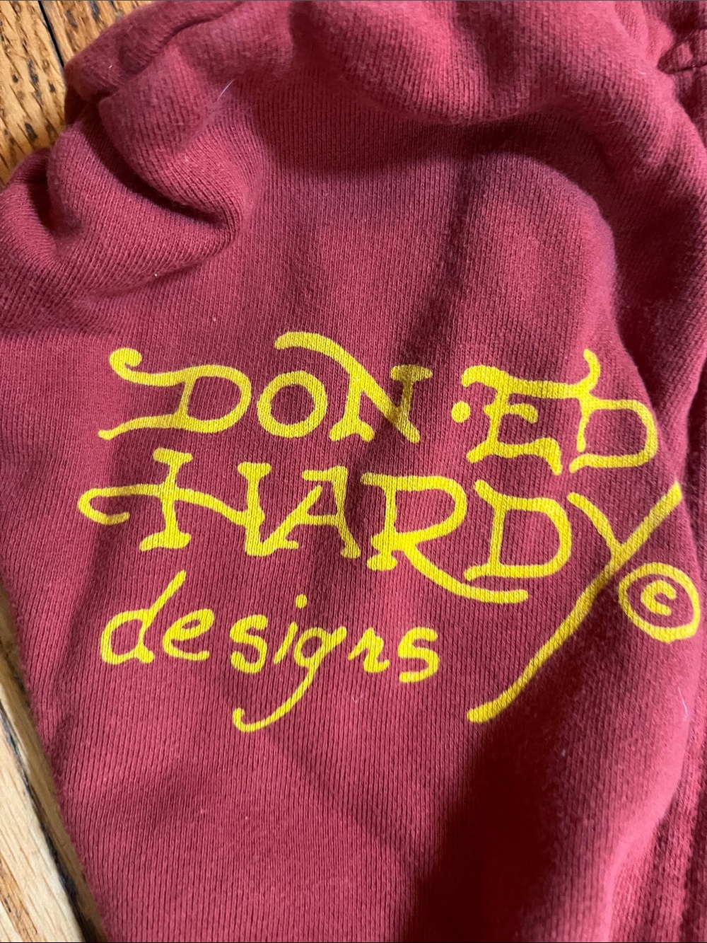 Ed Hardy Tatoo Kids sz 8 Zip Hoodie - Picture 7 of 9